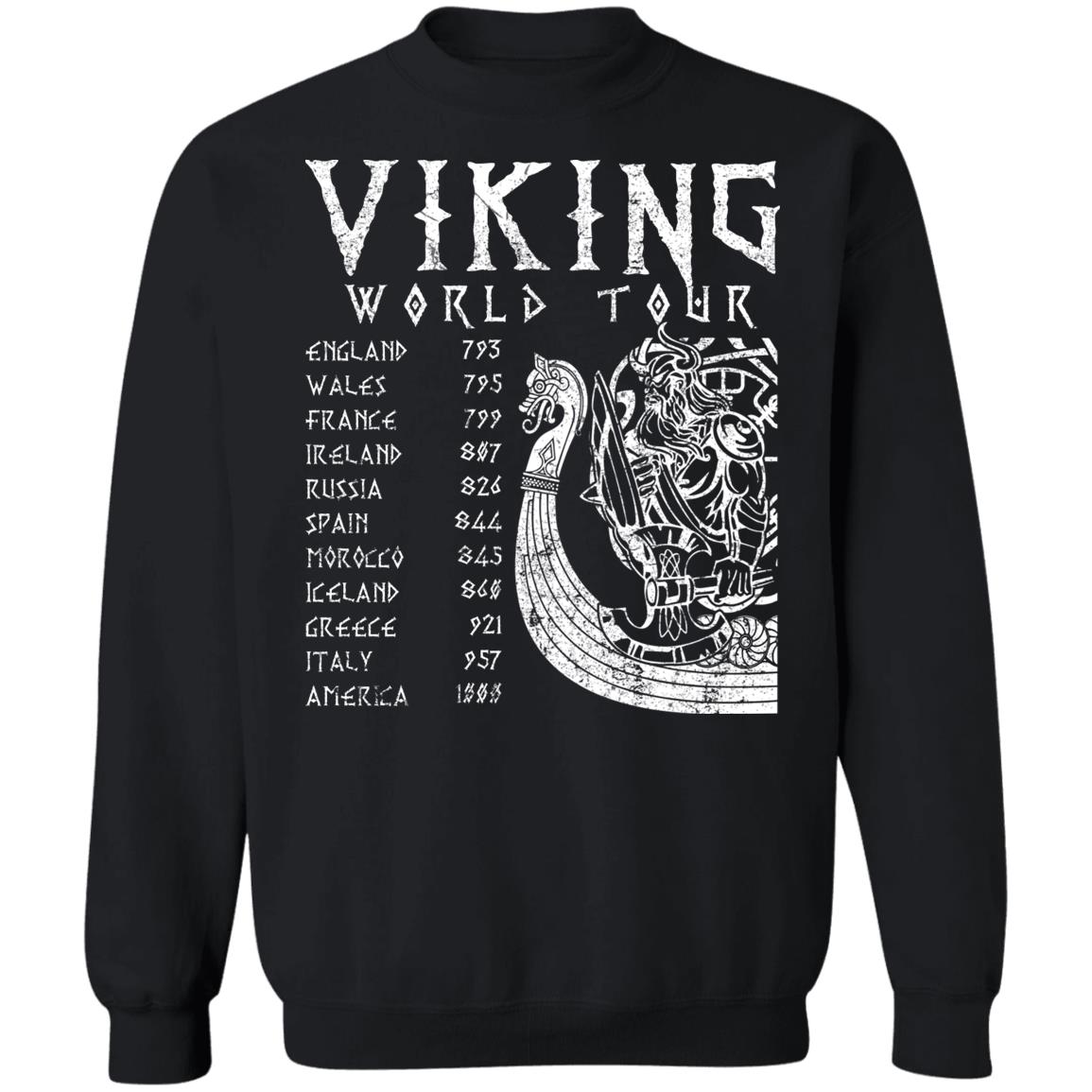 Viking World Tour T-shirts and Hoodies - JoshGoot